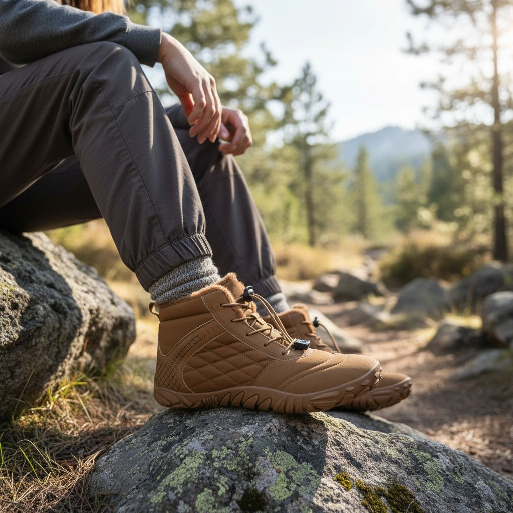 Frostspire - Ankle-Friendly & Zero-Drop Barefoot Winter Boots 1+1 Free