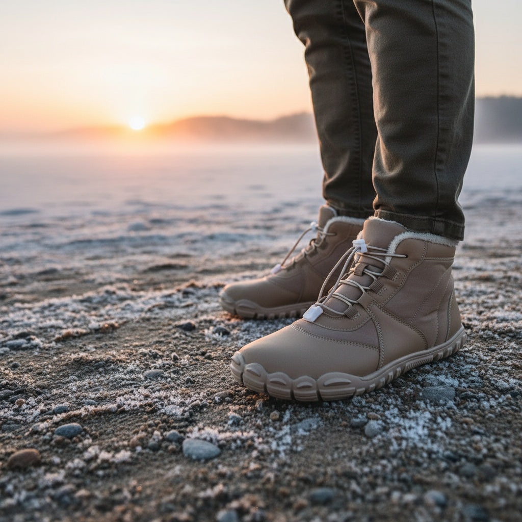 Emberfield - Durable Outsole & Natural-Flex Barefoot Snow Boots (Unisex)