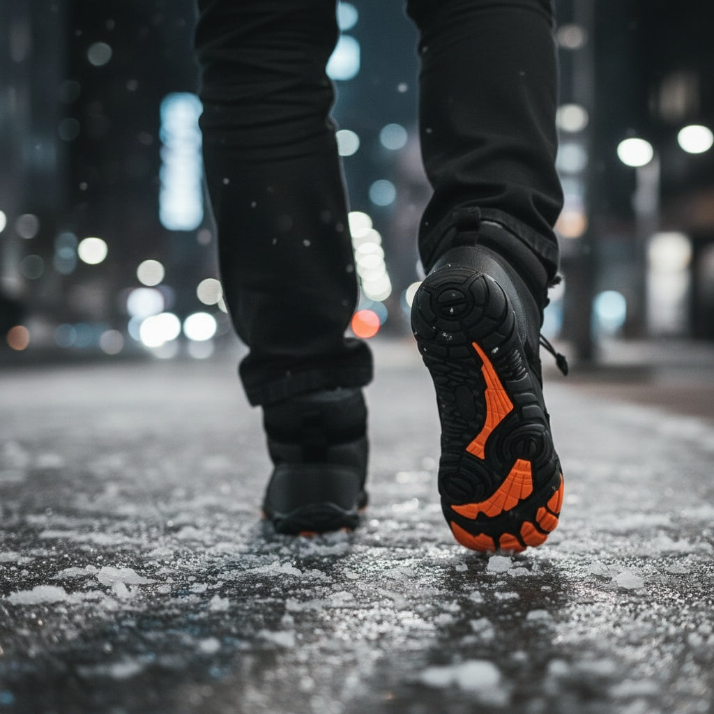 Glacier - Ice-Grip & Seam-Sealed Barefoot Winter Boots (Unisex)