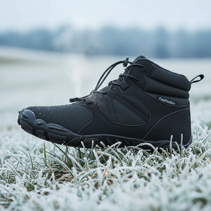 FrostVenture - Thermal-Lined & Waterproof Barefoot Winter Shoes (Unisex)