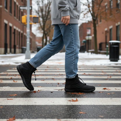 Frostspire - Ankle-Friendly & Zero-Drop Barefoot Winter Boots (Unisex)