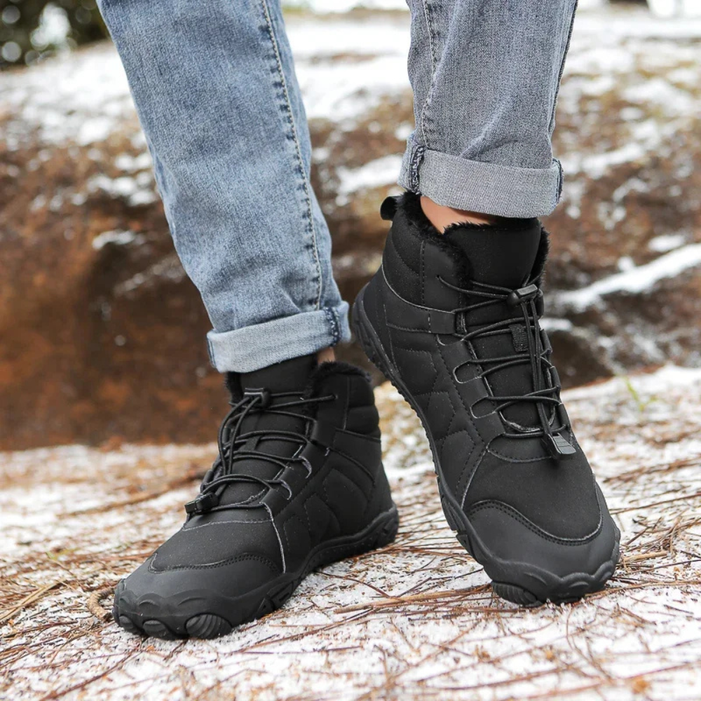 TerraFlex - Insulated & Zero-Drop Barefoot Snow Boots (Unisex)