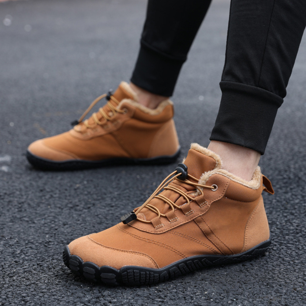 Snowy - Water-Repellent & Ultra-Flexible Barefoot Winter Boots (Unisex)