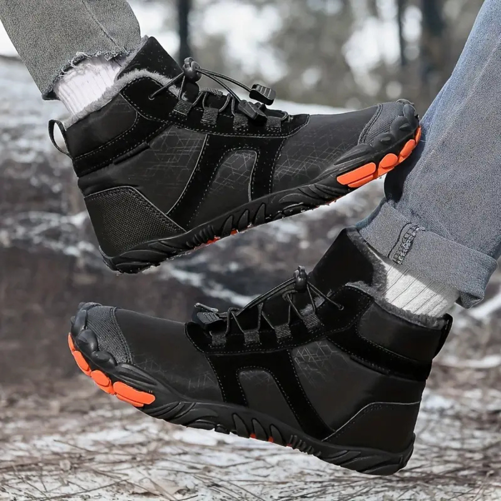 Glacier - Ice-Grip & Seam-Sealed Barefoot Winter Boots (Unisex)