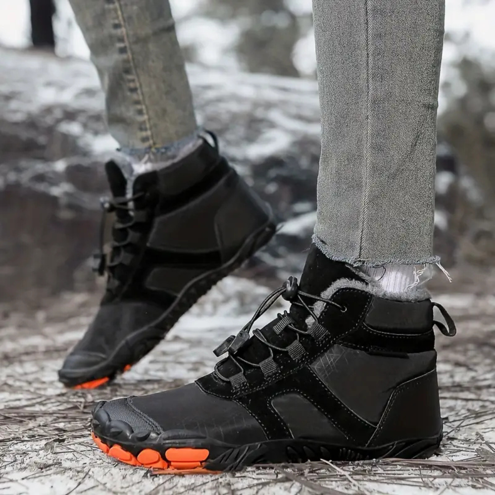 Glacier - Ice-Grip & Seam-Sealed Barefoot Winter Boots (Unisex)