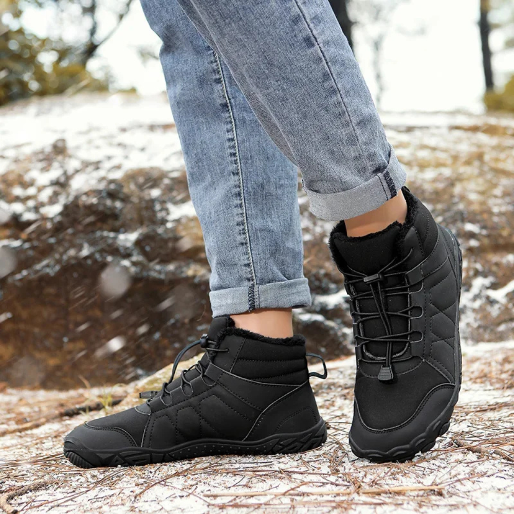 TerraFlex - Insulated & Zero-Drop Barefoot Snow Boots (Unisex)