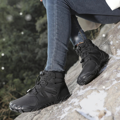 FrostVenture - Thermal-Lined & Waterproof Barefoot Winter Shoes (Unisex)