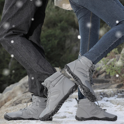 FrostVenture - Thermal-Lined & Waterproof Barefoot Winter Shoes (Unisex)