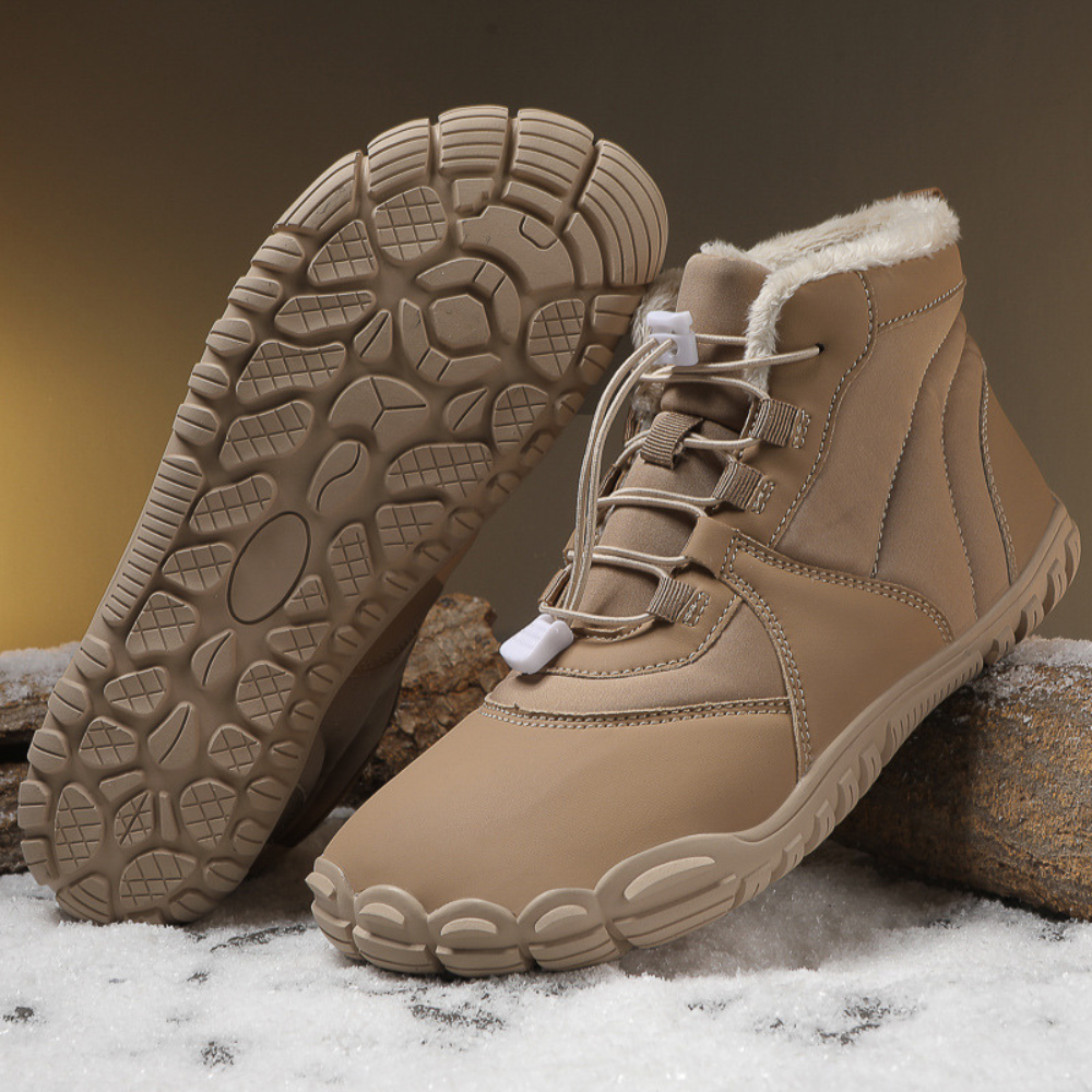 Emberfield - Durable Outsole & Natural-Flex Barefoot Snow Boots (Unisex)