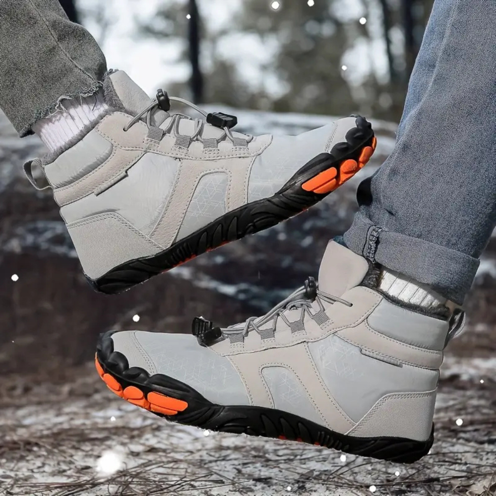 Glacier - Ice-Grip & Seam-Sealed Barefoot Winter Boots (Unisex)