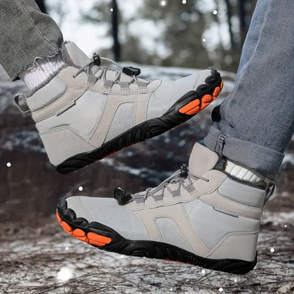 Glacier - Ice-Grip & Seam-Sealed Barefoot Winter Boots (Unisex)
