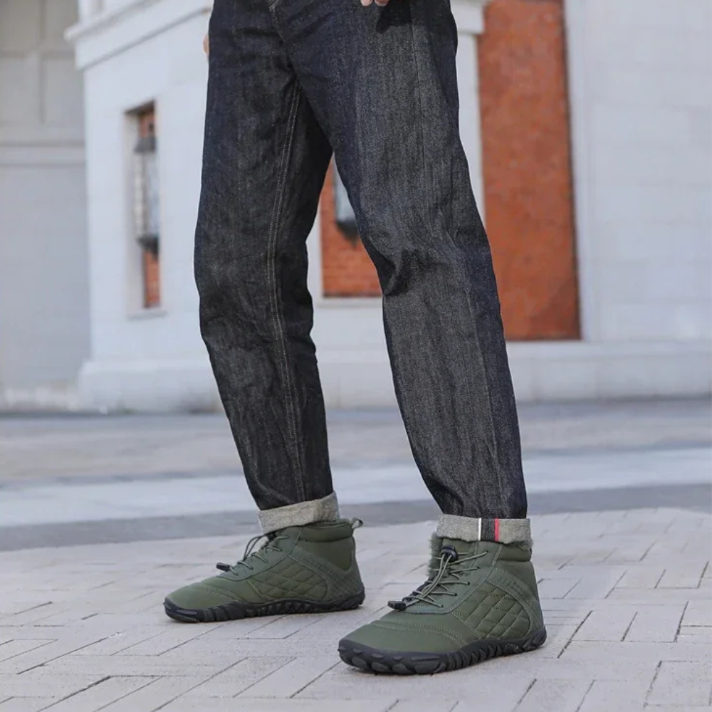 Frostspire - Ankle-Friendly & Zero-Drop Barefoot Winter Boots (Unisex)