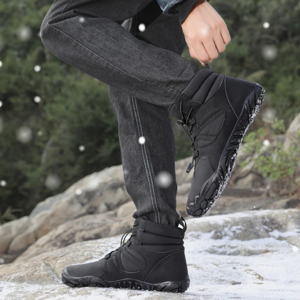 FrostVenture - Thermal-Lined & Waterproof Barefoot Winter Shoes (Unisex)