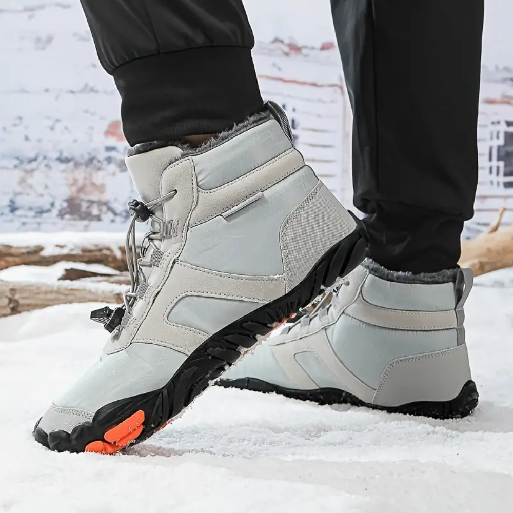 Glacier - Ice-Grip & Seam-Sealed Barefoot Winter Boots (Unisex)