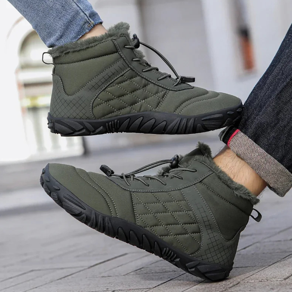 Frostspire - Ankle-Friendly & Zero-Drop Barefoot Winter Boots (Unisex)