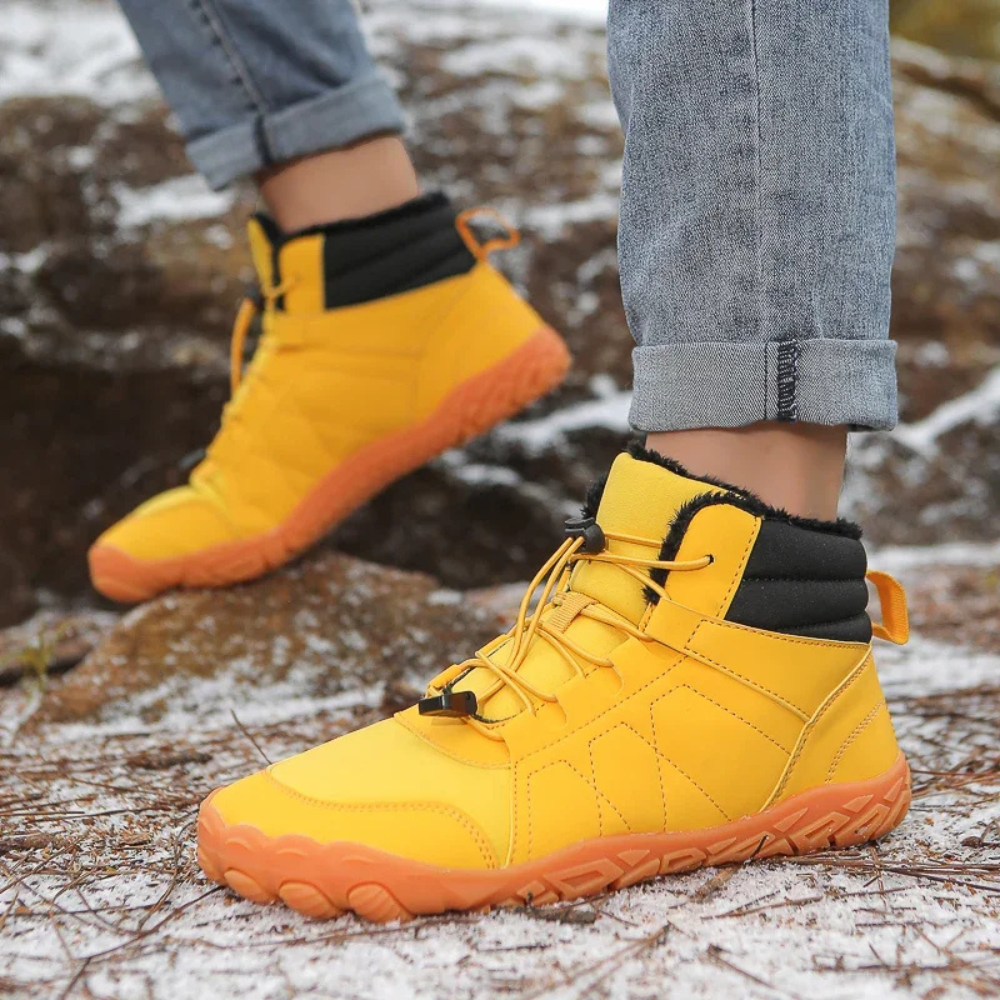 TerraFlex - Insulated & Zero-Drop Barefoot Snow Boots (Unisex)