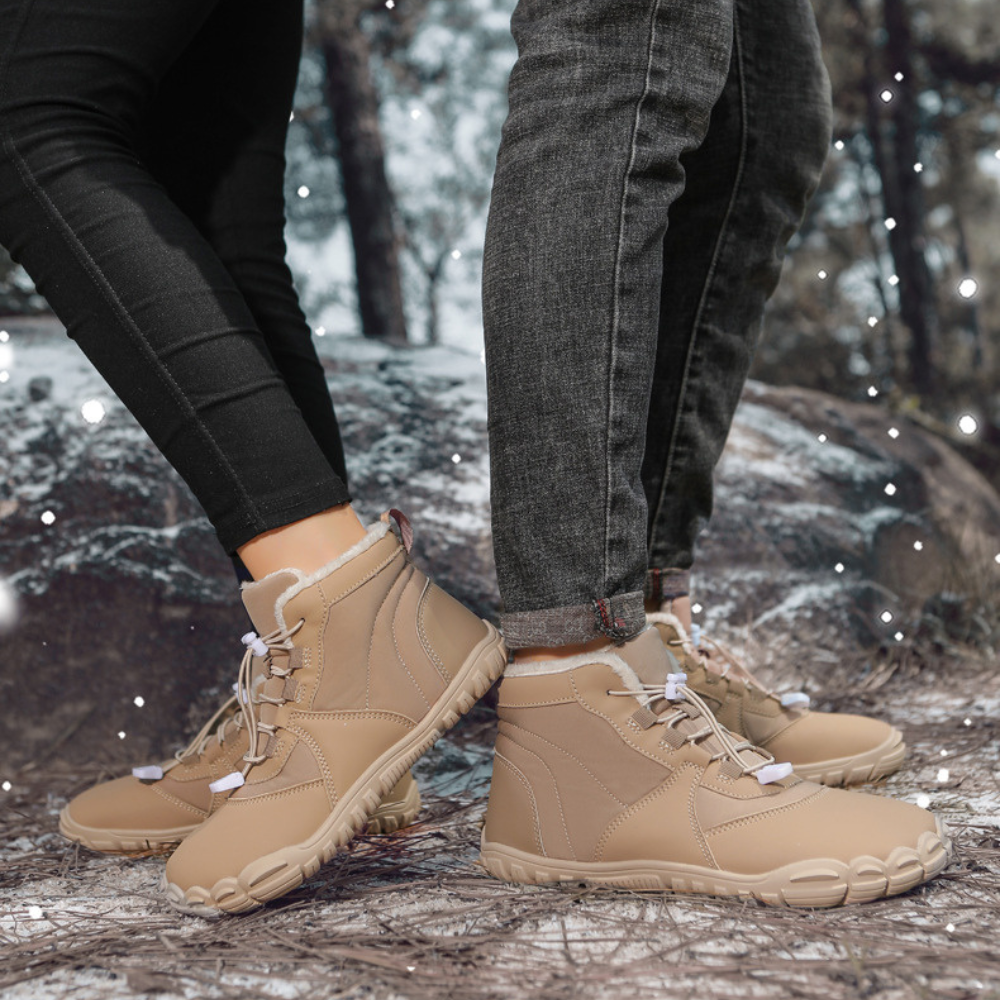 Emberfield - Durable Outsole & Natural-Flex Barefoot Snow Boots (Unisex)