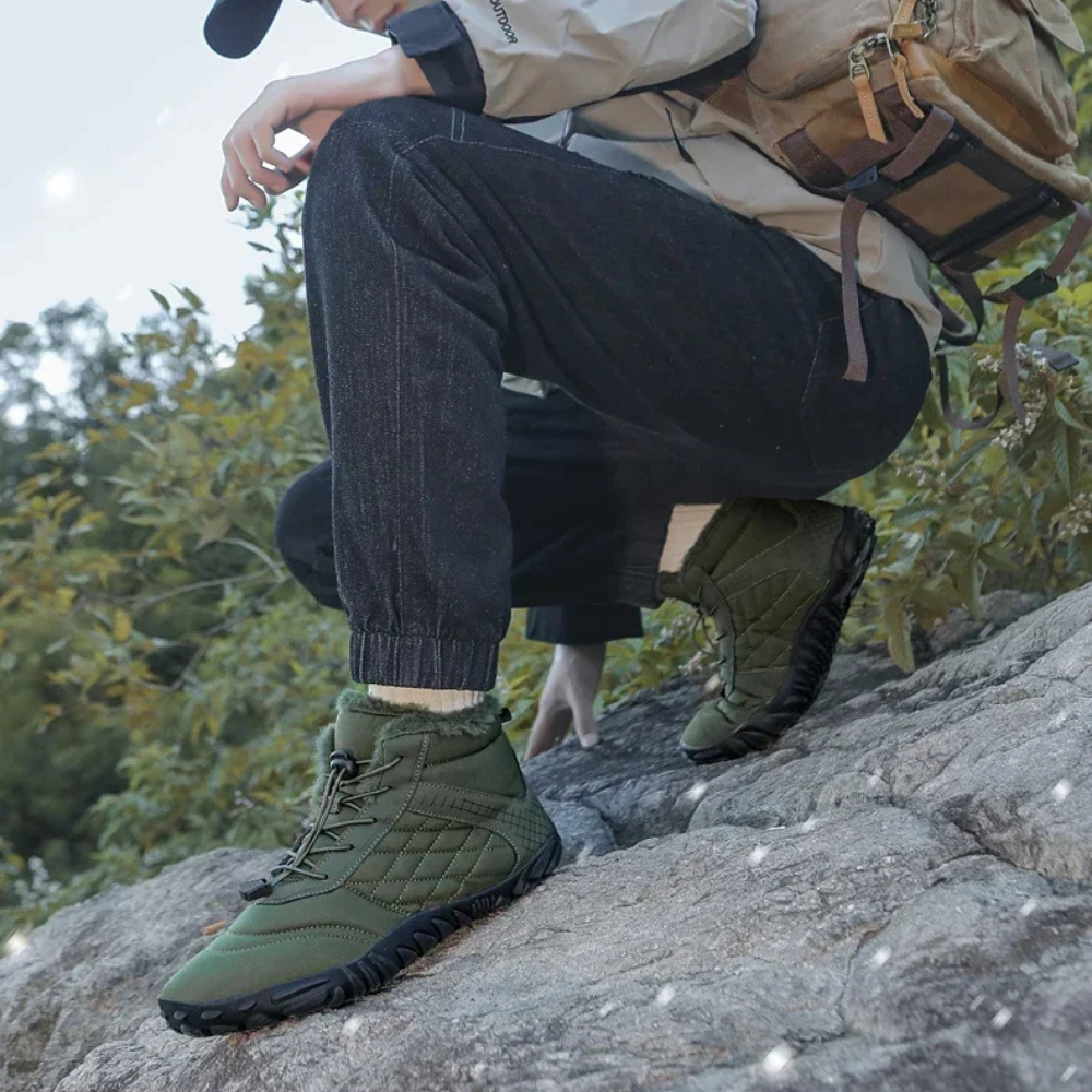 Frostspire - Ankle-Friendly & Zero-Drop Barefoot Winter Boots (Unisex)