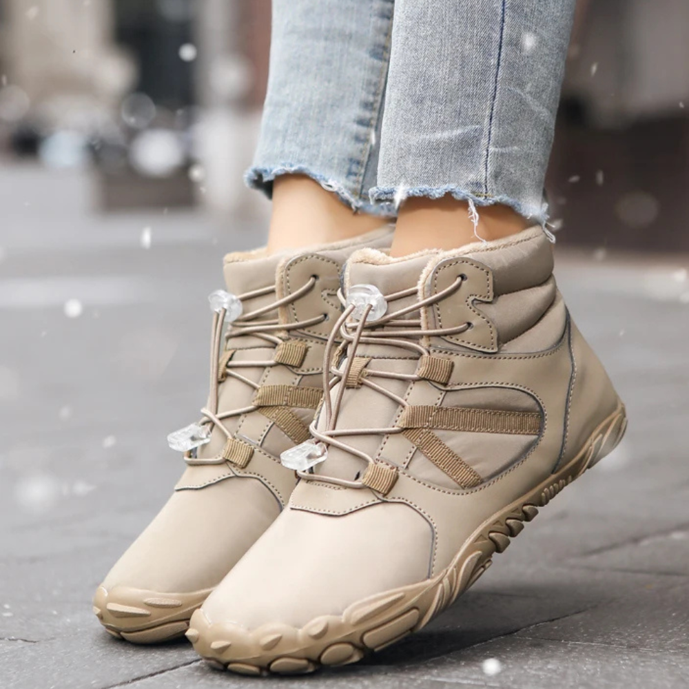 FrostVenture - Thermal-Lined & Waterproof Barefoot Winter Shoes (Unisex)