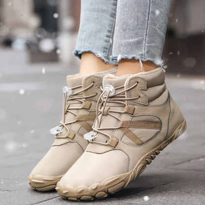 FrostVenture - Thermal-Lined & Waterproof Barefoot Winter Shoes (Unisex)