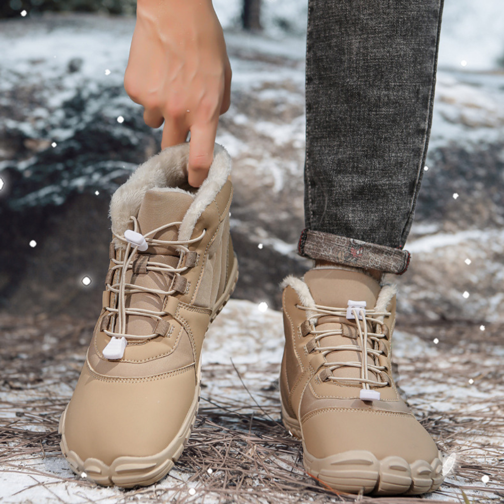 Emberfield - Durable Outsole & Natural-Flex Barefoot Snow Boots (Unisex)