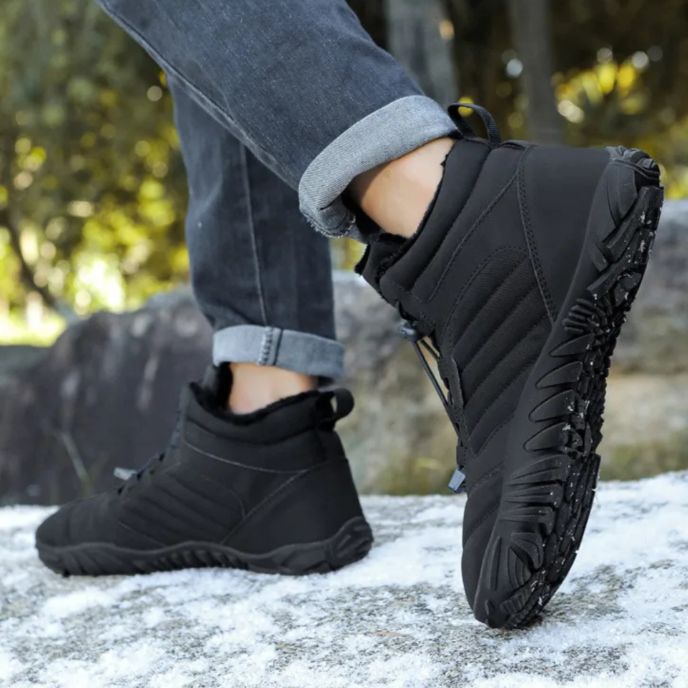 Tundra - Flexible & Fleece-Lined Barefoot Winter Shoes (Unisex)