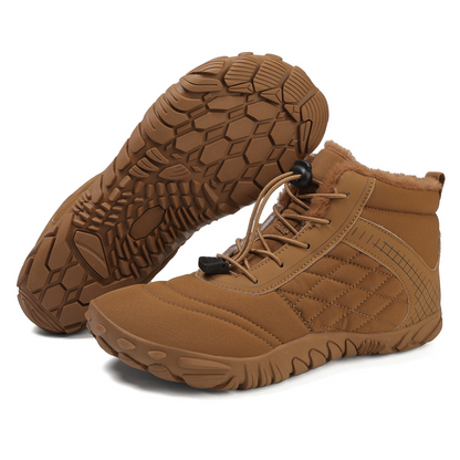 Frostspire - Ankle-Friendly & Zero-Drop Barefoot Winter Boots (Unisex)