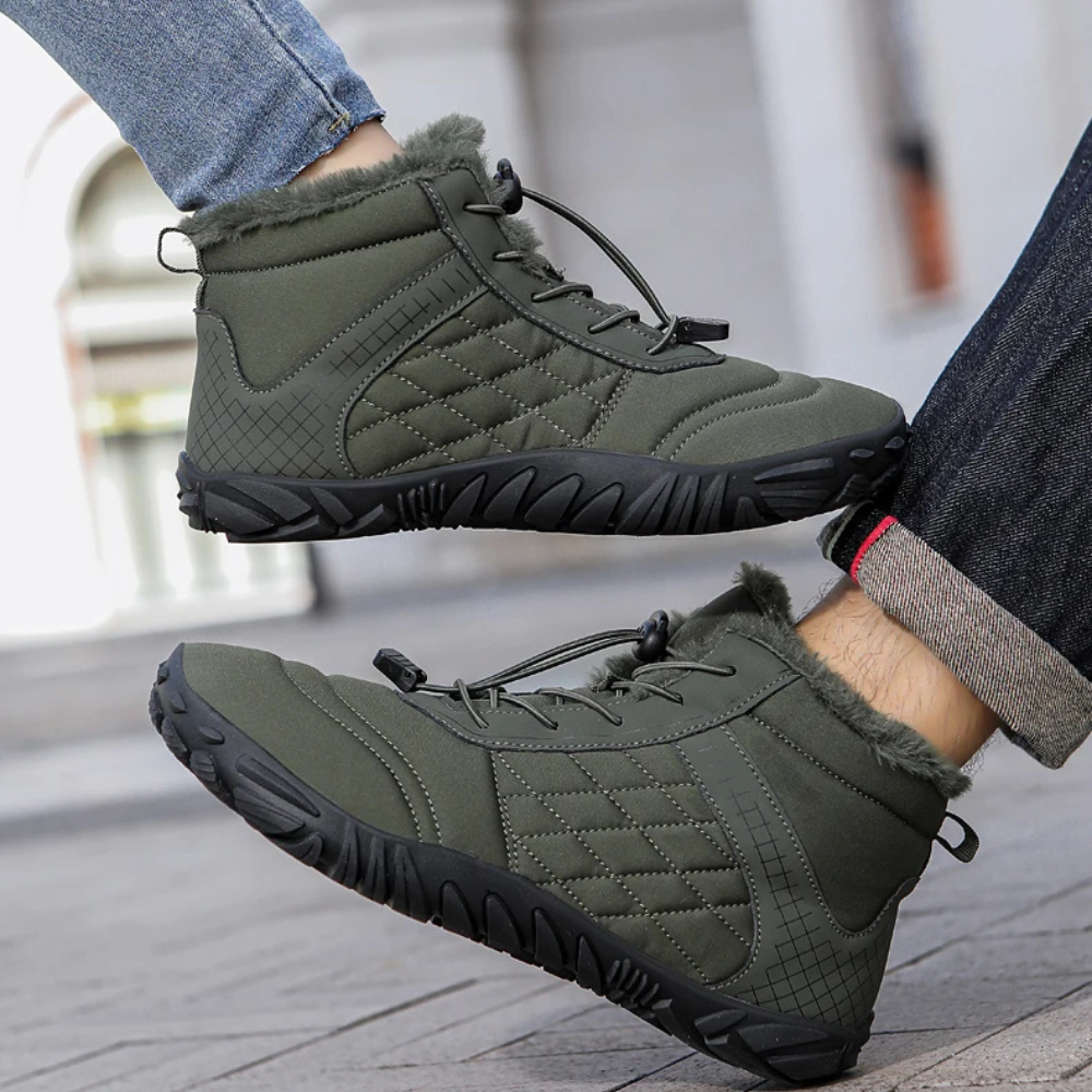 Dusk - Heat-Retaining & Lightweight Barefoot Winter Boots (Unisex)