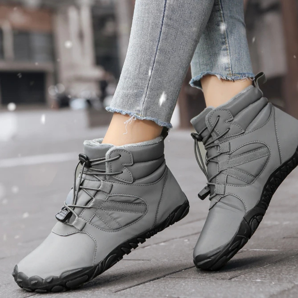 FrostVenture - Thermal-Lined & Waterproof Barefoot Winter Shoes (Unisex)