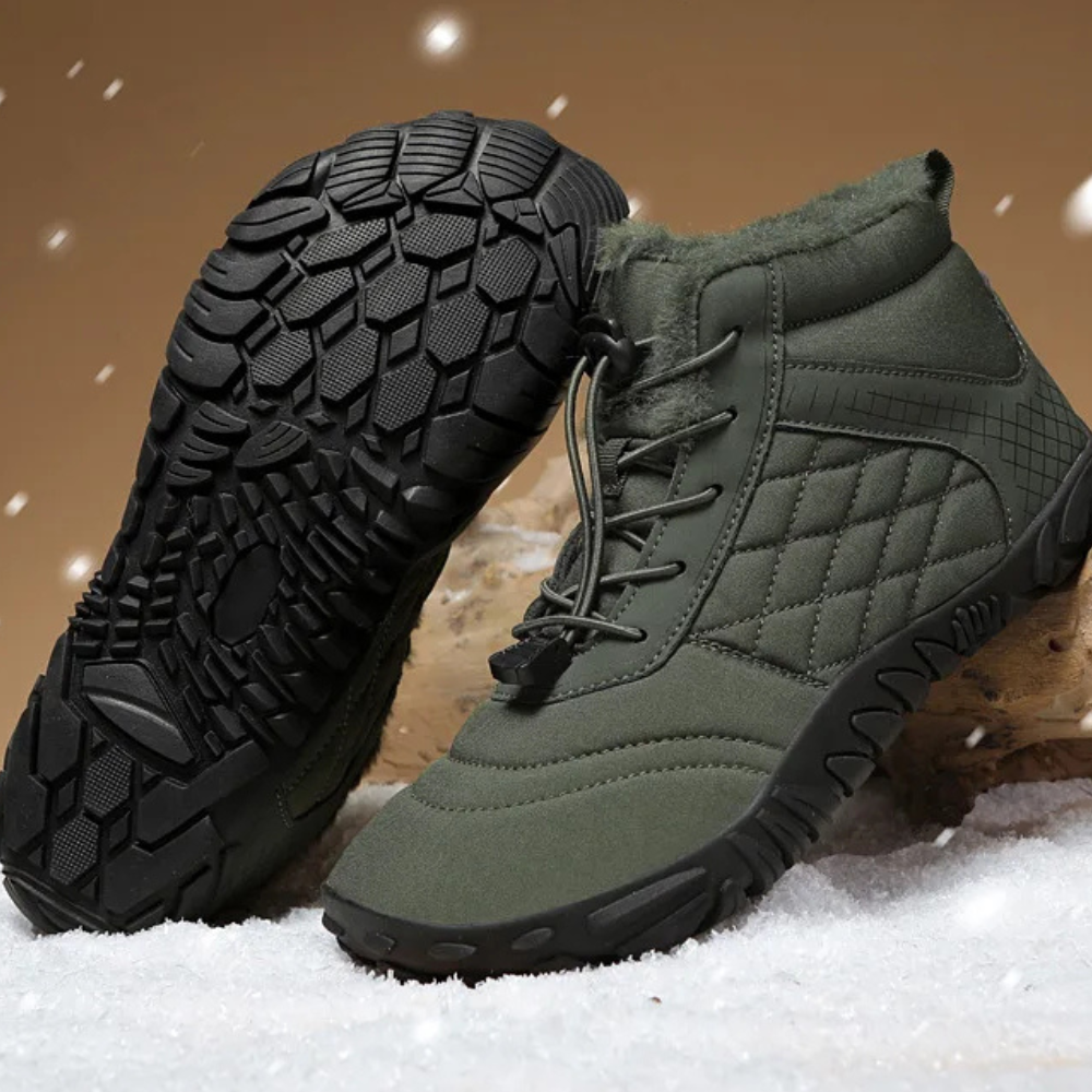 Dusk - Heat-Retaining & Lightweight Barefoot Winter Boots (Unisex)