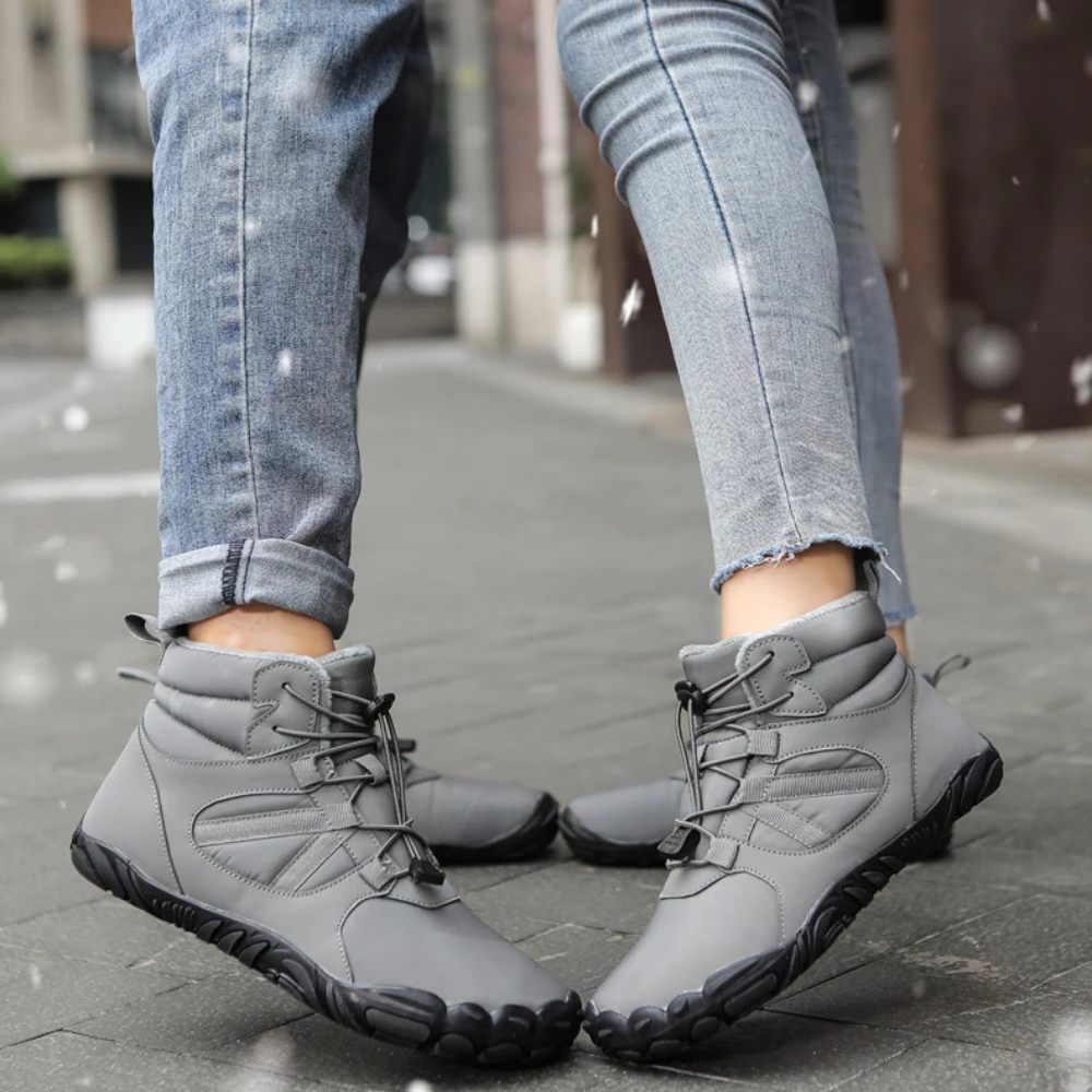 FrostVenture - Thermal-Lined & Waterproof Barefoot Winter Shoes (Unisex)