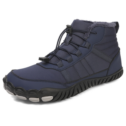 StripeBase - Minimalist Design & Thermal Insole Barefoot Winter Shoes (Unisex)