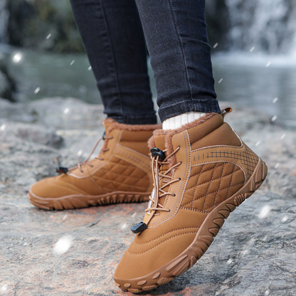 Frostspire - Ankle-Friendly & Zero-Drop Barefoot Winter Boots (Unisex)