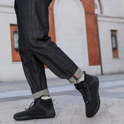 Frostspire - Ankle-Friendly & Zero-Drop Barefoot Winter Boots (Unisex)