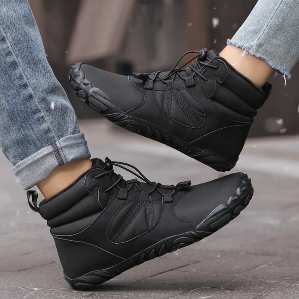 FrostVenture - Thermal-Lined & Waterproof Barefoot Winter Shoes (Unisex)