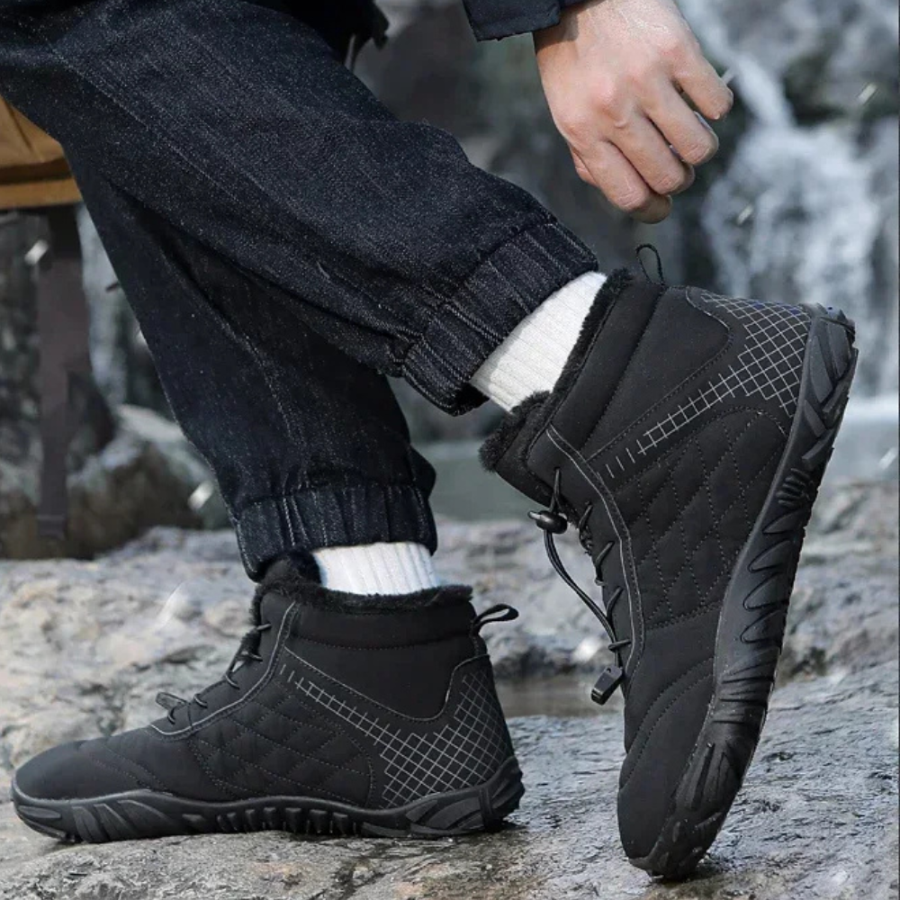 Frostspire - Ankle-Friendly & Zero-Drop Barefoot Winter Boots (Unisex)