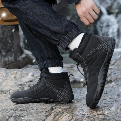 Frostspire - Ankle-Friendly & Zero-Drop Barefoot Winter Boots (Unisex)