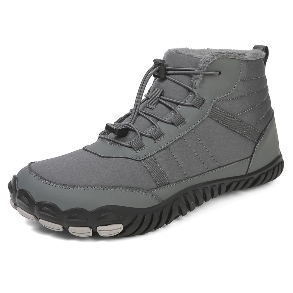 StripeBase - Minimalist Design & Thermal Insole Barefoot Winter Shoes (Unisex)