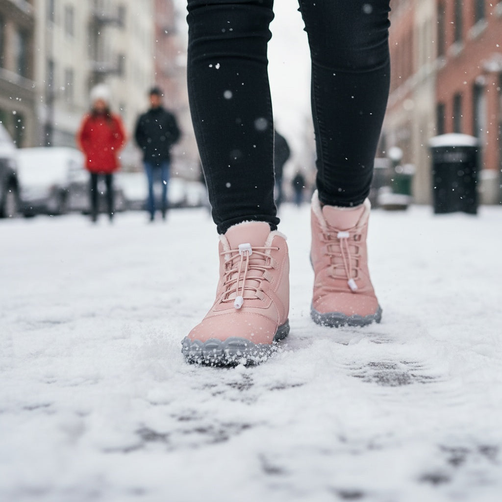 Emberfield - Durable Outsole & Natural-Flex Barefoot Snow Boots 1+1 Free