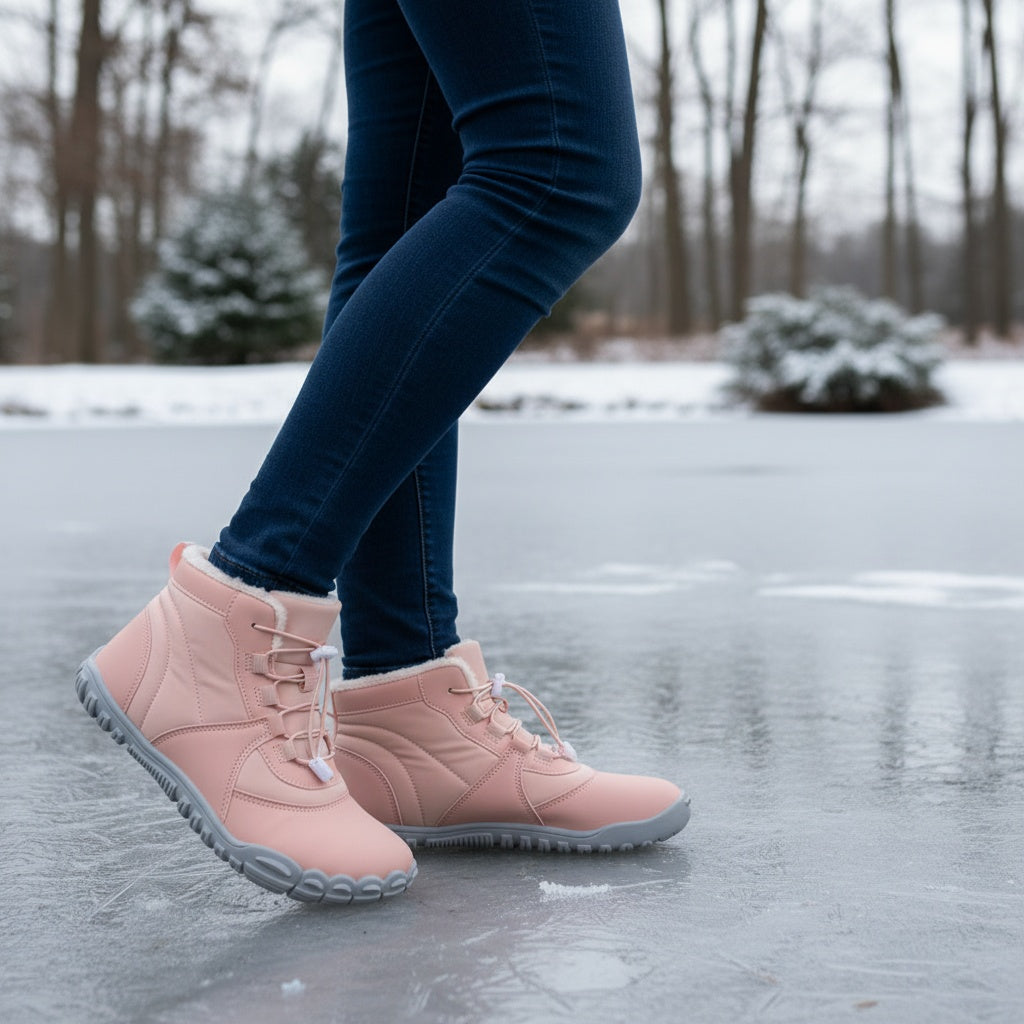 Emberfield - Durable Outsole & Natural-Flex Barefoot Snow Boots 1+1 Free
