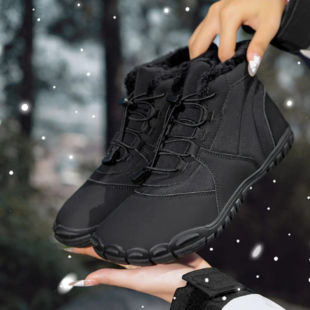 Emberfield - Durable Outsole & Natural-Flex Barefoot Snow Boots (Unisex)
