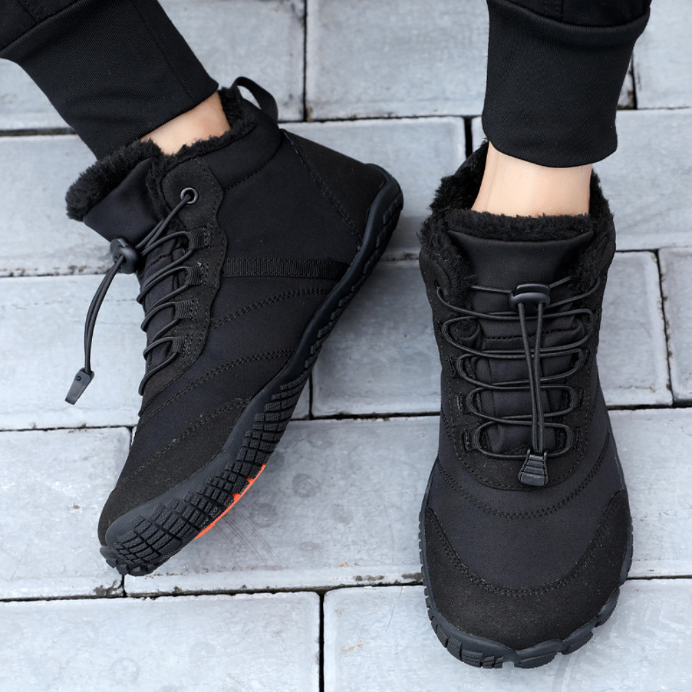 Snowy - Water-Repellent & Ultra-Flexible Barefoot Winter Boots (Unisex)