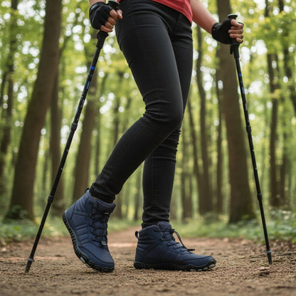 StripeBase - Minimalist Design & Thermal Insole Barefoot Winter Shoes (Unisex)