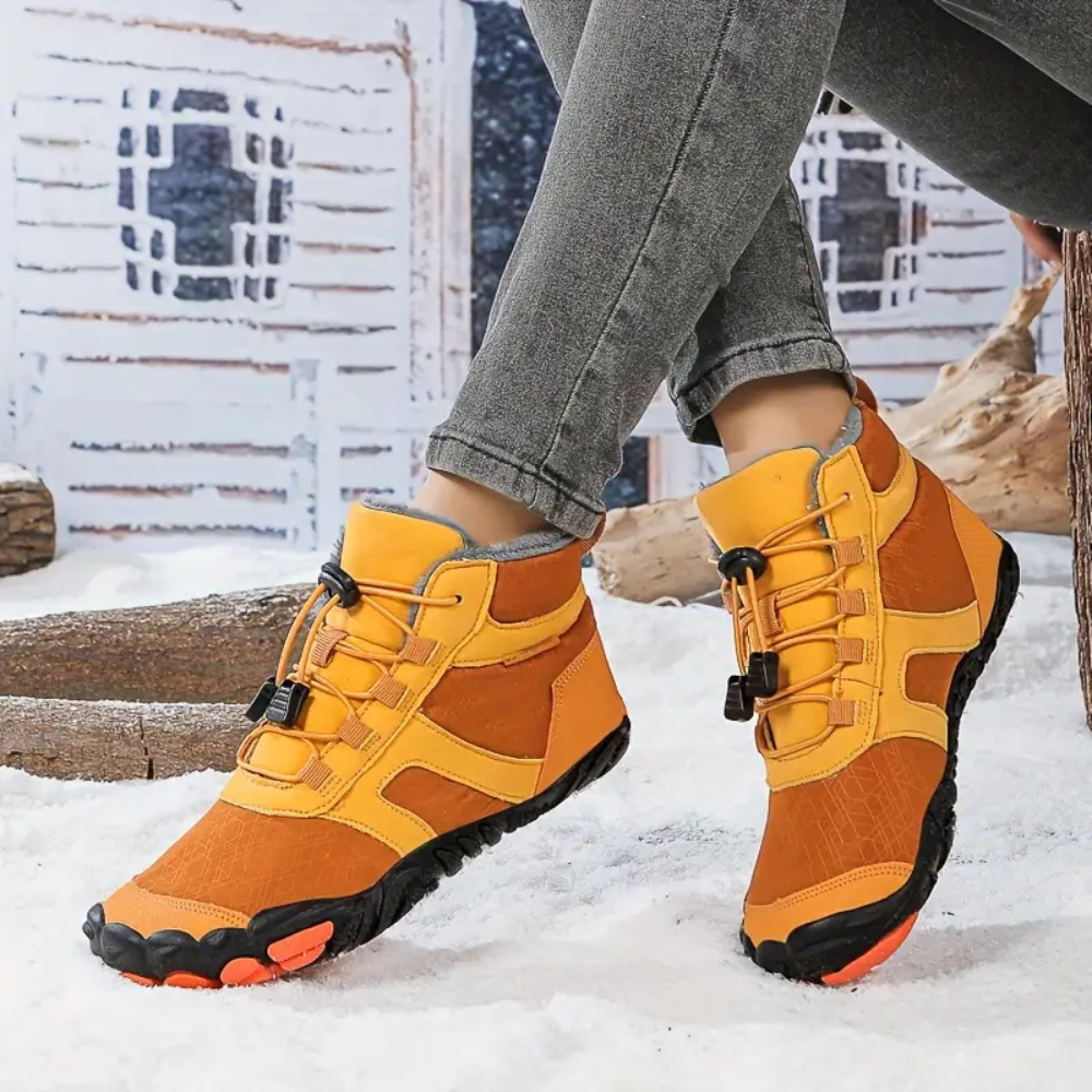 Glacier - Ice-Grip & Seam-Sealed Barefoot Winter Boots (Unisex)