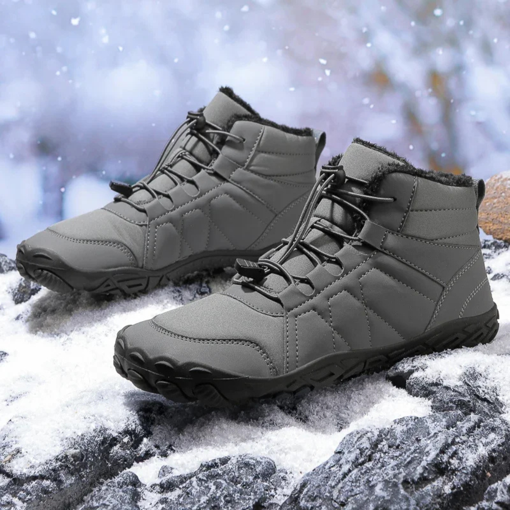 TerraFlex - Insulated & Zero-Drop Barefoot Snow Boots (Unisex)