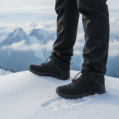 Frostspire - Ankle-Friendly & Zero-Drop Barefoot Winter Boots (Unisex)