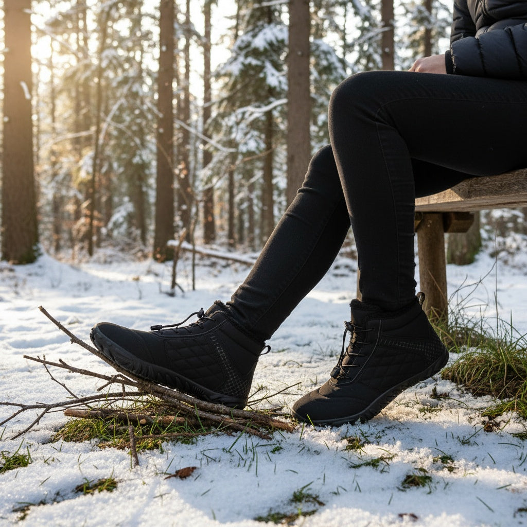 Frostspire - Ankle-Friendly & Zero-Drop Barefoot Winter Boots (Unisex)