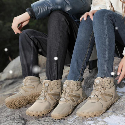 FrostVenture - Thermal-Lined & Waterproof Barefoot Winter Shoes (Unisex)