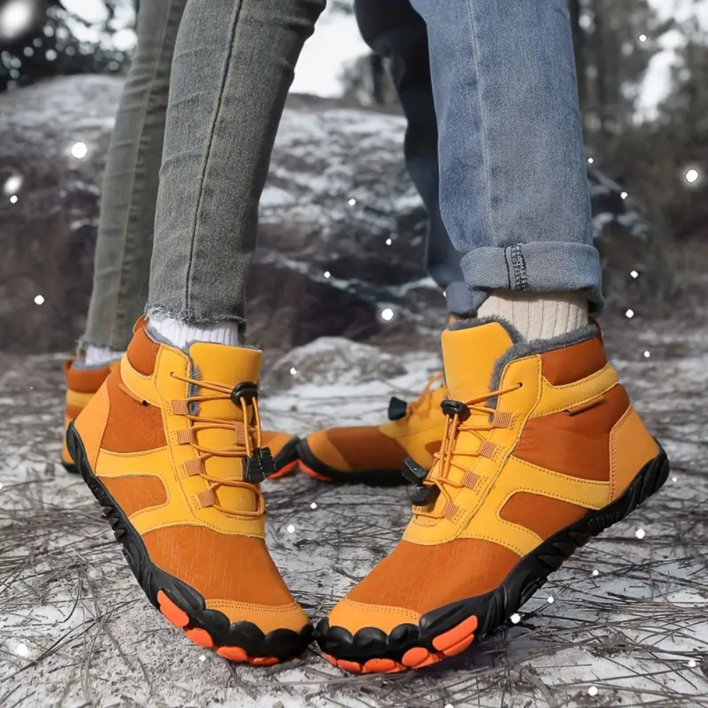 Glacier - Ice-Grip & Seam-Sealed Barefoot Winter Boots (Unisex)