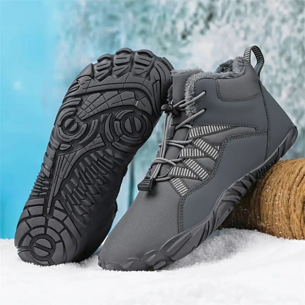 Dusk - Heat-Retaining & Lightweight Barefoot Winter Boots (Unisex)